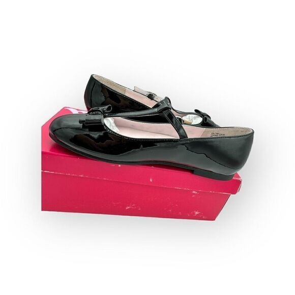 NWT Nina Toddler Girls Merrilyn T Strap Ballet Flats Black Size 3M - Picture 9 of 11